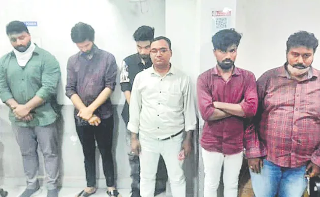 Prostitution Racket: Police arrest main organiser Paheliwan Akhilesh at Abids Hotel - Sakshi