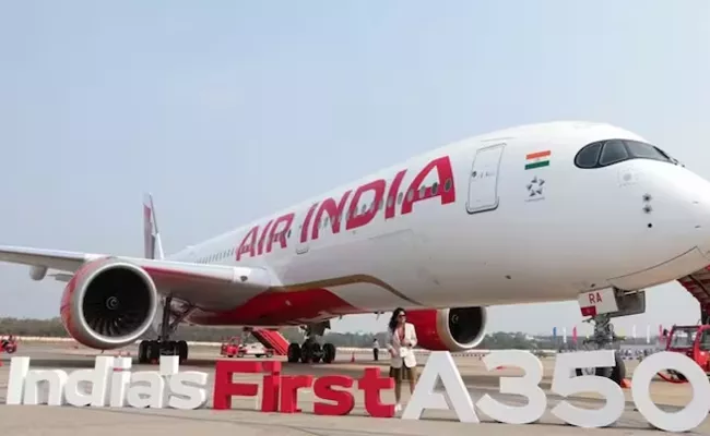 Air India launches countrys 1st Airbus A350 900 flight - Sakshi