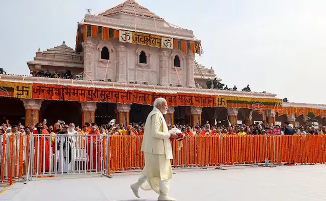PM Modi Asks Cabinet Ministers To Avoid Visiting Ayodhya In February - Sakshi