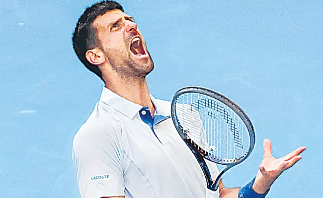 Djokovic reached the semifinals for the 11th time in the Australian Open - Sakshi