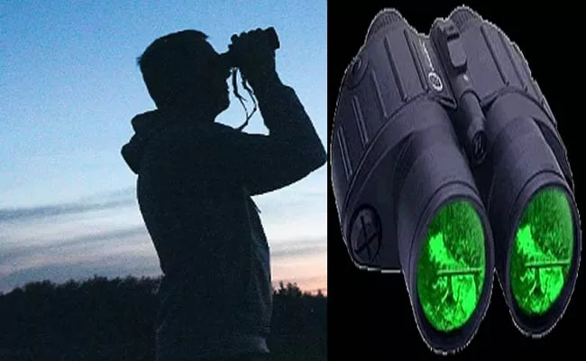 See Clearly Using Nightvision Binoculars - Sakshi