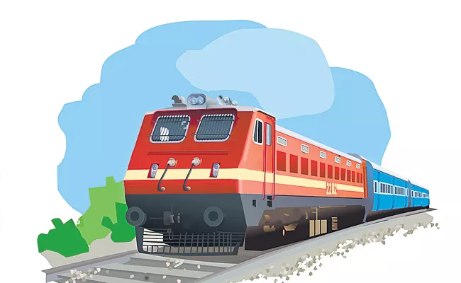 Funding for construction of 3 railway lines - Sakshi