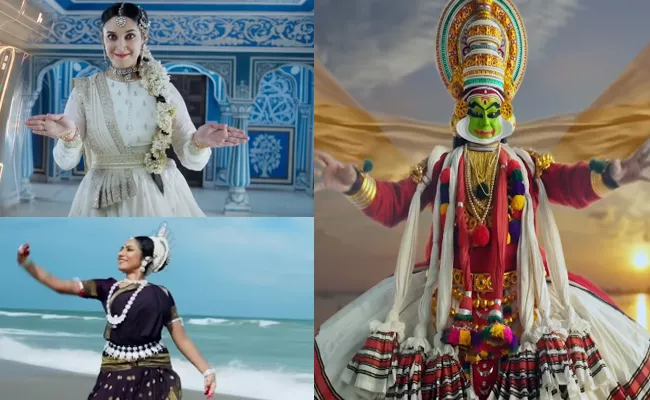 Air India Release New Inflight Safety Video Titled Safety Mudras Viral On Social Media - Sakshi