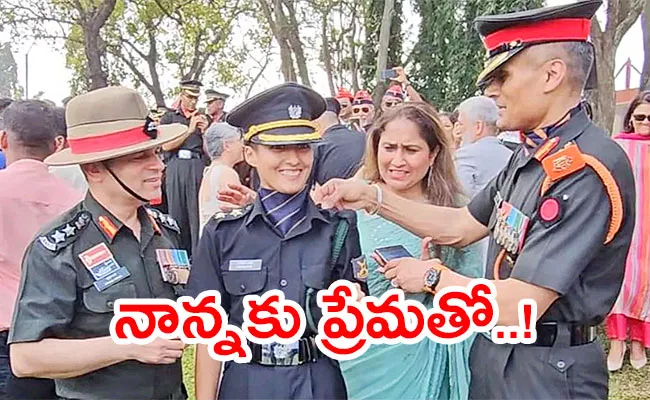 Father Died 20 Years AgoLieutenant Inayat Now Joins Army Wearing His Uniform - Sakshi
