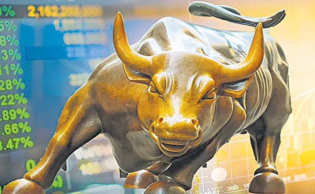 Sensex Jumps 335 Points, Nifty Above 22,100, IT Stocks Lead - Sakshi