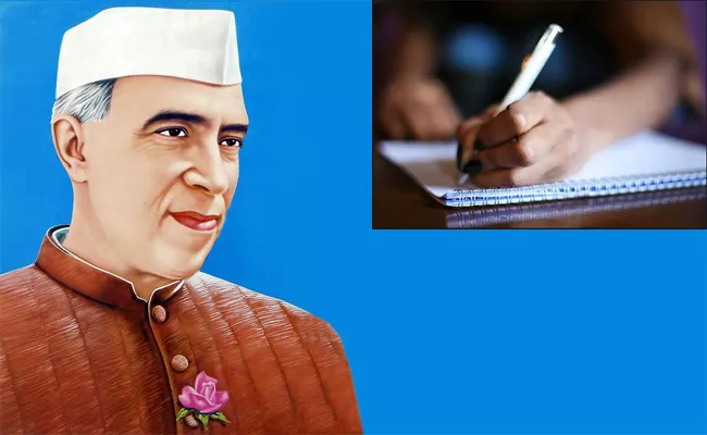 Sakshi Editorial On Nehru and Writers