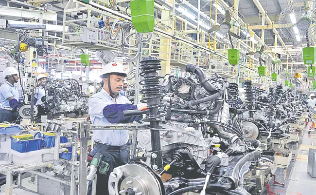 India manufacturing sector growth hits five-month high in February on robust demand - Sakshi