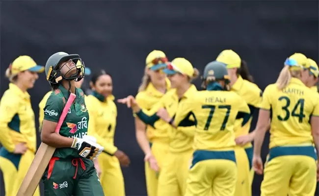 Australia Women Cricket Team Beat Bangladesh Women By 118 Runs In 1st ODI Of Three Match ODI Series - Sakshi