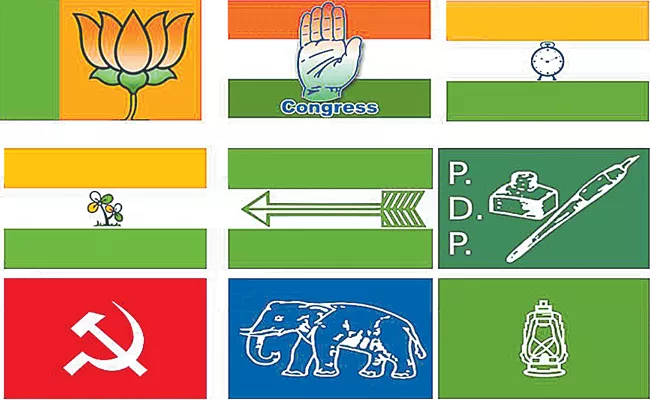 Lok Sabha elections 2024: national parties count fell from 14 to 6 - Sakshi