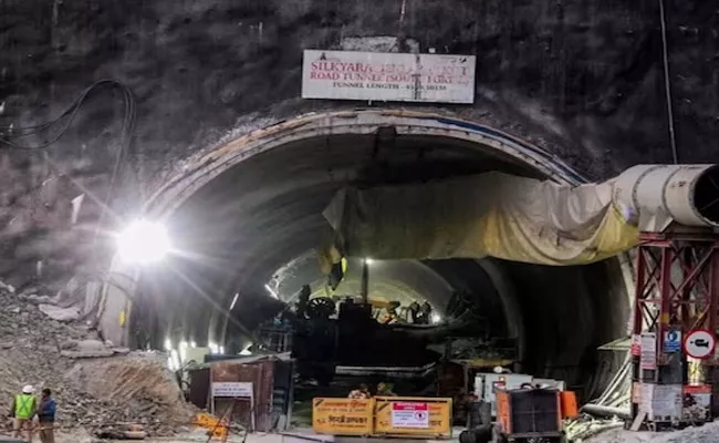 Silkyara Tunnel Debris Will be Dump - Sakshi