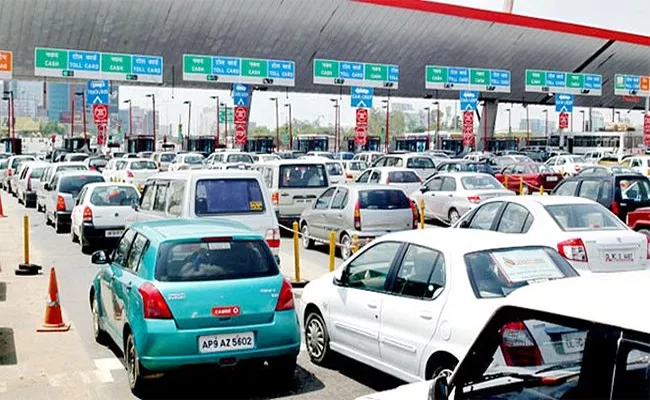 No Hike In Toll Tax Rates Till Completion Of Elections - Sakshi
