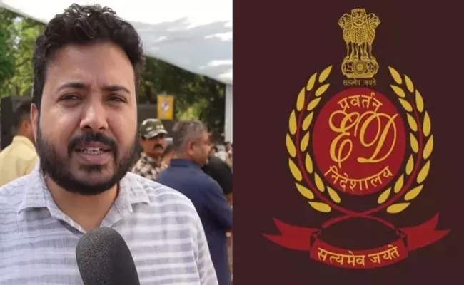 Delhi liquor scam: Enforcement Directorate questioning to MLA Durgesh Pathak and one other - Sakshi