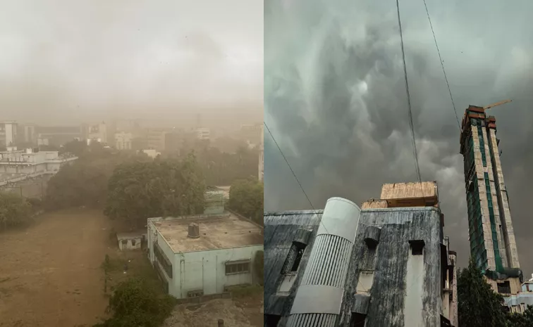 Massive Dust Storm, Rain In Mumbai, Airport Ops Suspended For 30 Minutes