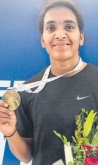 Federation Cup 2024: AP Athletes Anusha Rashmi Won Gold Medals