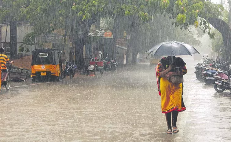 Heavy rain in Andhra Pradesh for three days