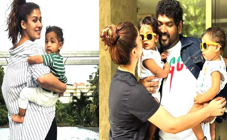 Kollywood actress Nayanthara with Her Son On Mothers day