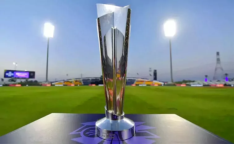 ICC T20 World Cup Trophy  To Sakshi