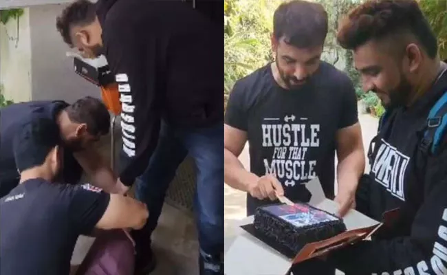 John Abraham Gifts Costly Shoes to Fan on his Birthday