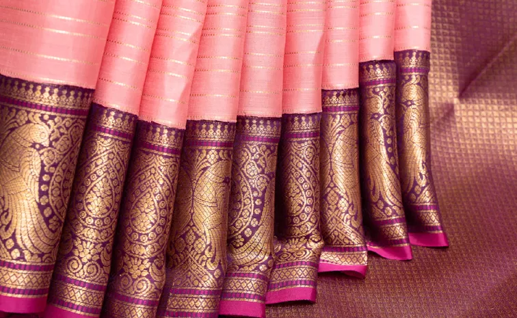 Kancheepuram silk saris prices rise as Gold price spike