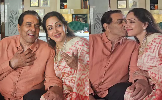 Dharmendra and Hema Malini Celebrates 44th Wedding Anniversary