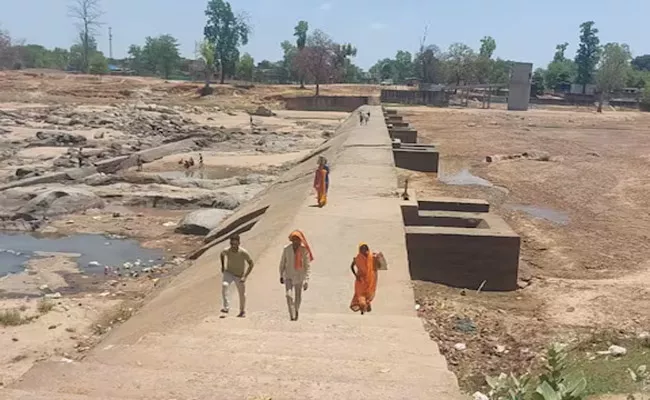 Chhattisgarh Water Crisis Summer Kanhar River Dried
