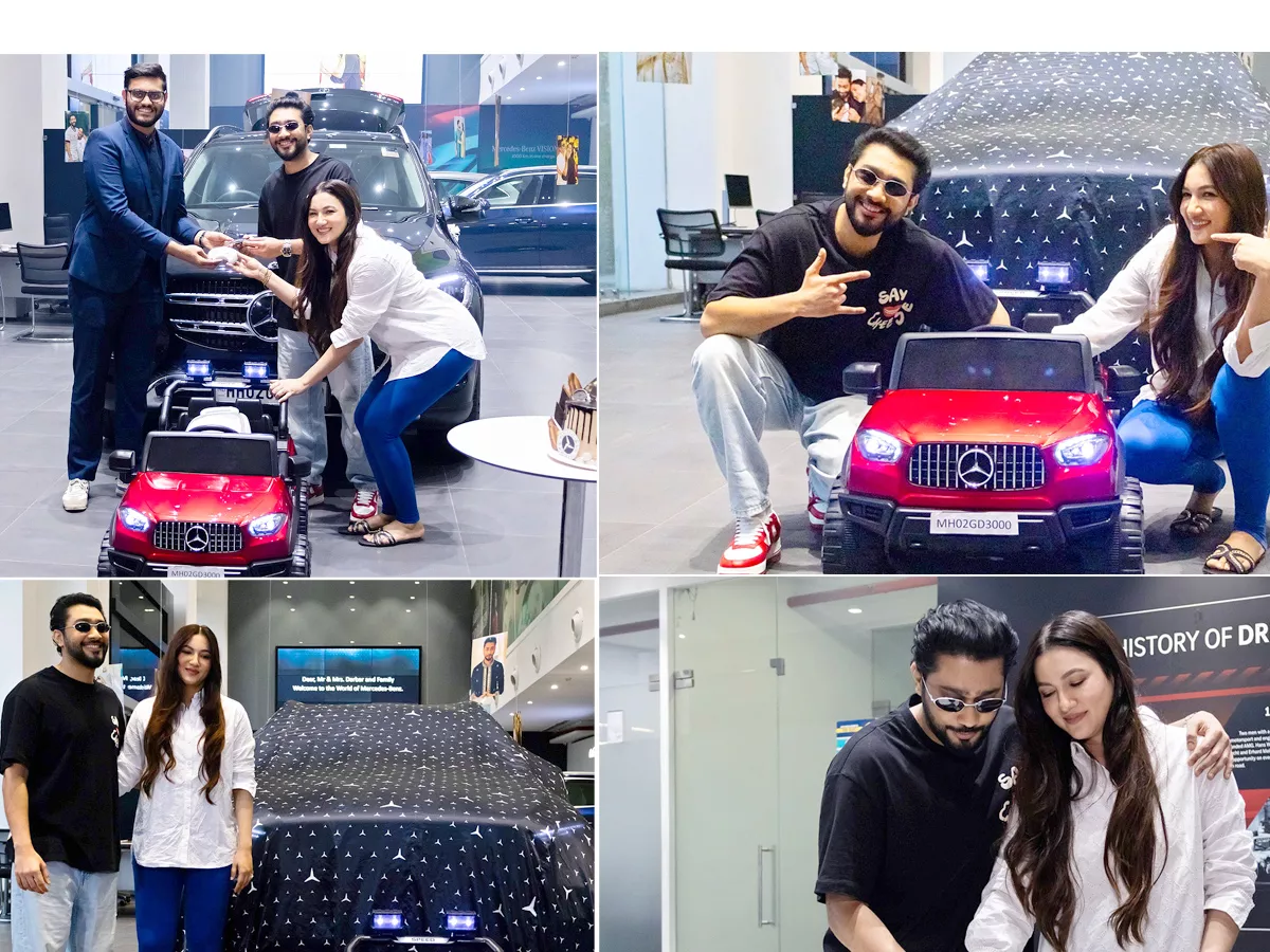 Actress Gauahar Khan buys a brand new Mercedes Benz Photos - Sakshi