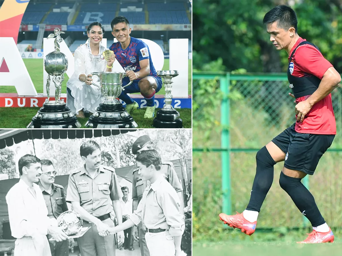 Indian Football Legend Sunil Chhetri Announces Retirement: Photos