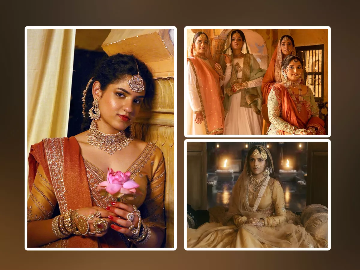 Stunning Jewelery Collection From Heeramandi Web Series Photos Goes Viral