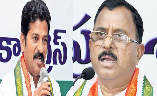 Pulluru Ravi రేవంత్రెడ్డి పేరు మీడియాకు చెప్పాను | Mallu Ravi Slams V Hanumantha ...