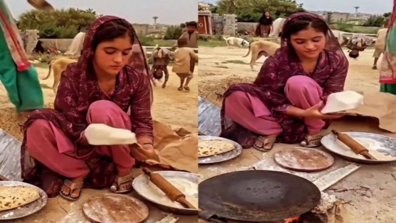 Viral Video Of Beautiful Girl Making Rotis Has Driven Netizens Crazy ...