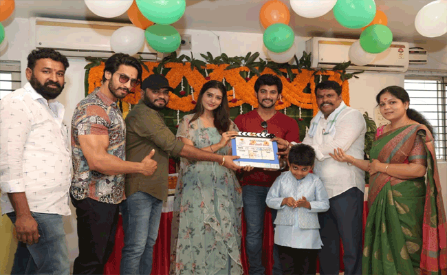 స‌రికొత్త లుక్‌లో ఆది సాయికుమార్ | Aadi And Payal Rajput Movie Opening ...