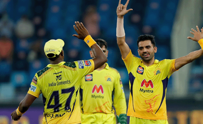 IPL 2021: Winner CSK Happy Moments Video Goes Viral - Sakshi