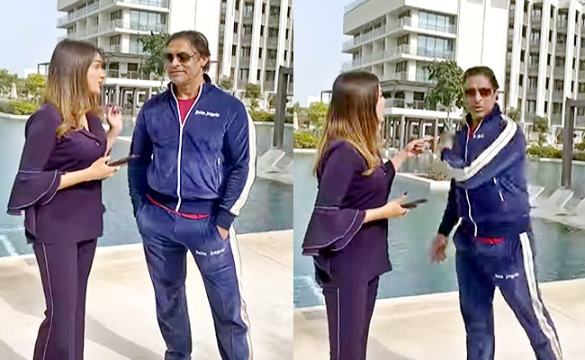 Watch: Shoaib Akhtar Asks Producer Throw Anchor Swimming Pool, Video ...
