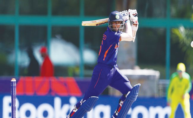 U 19 WC: India Shaik Rasheed Battles Setbacks Special Innings Semis ...