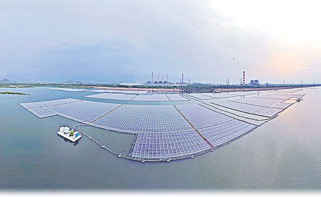 Telangana: India Largest Floating Solar Plant Commissioned At NTPC ...