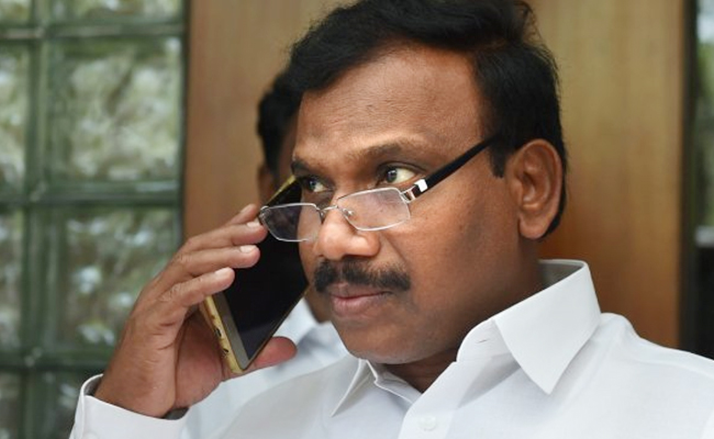 Tm Raja DMK A Raja Makes Objectionable Remarks On Hinduism, Details Inside - Sakshi