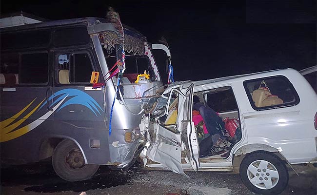 Madhya Pradesh: Two Children Among 11 Killed After SUV Rams Into Bus In ...