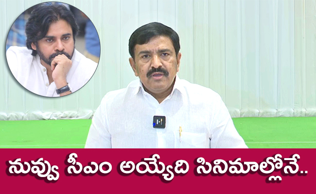 MLA Dwarampudi Chandrasekhara Reddy Strong Counter To Pawan Kalyan ...