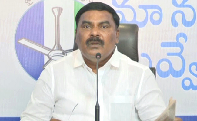 Merugu Ramesh Reddy దళిత ద్రోహి చంద్రబాబు: మంత్రి నాగార్జున | Merugu Nagarjuna Slams ...