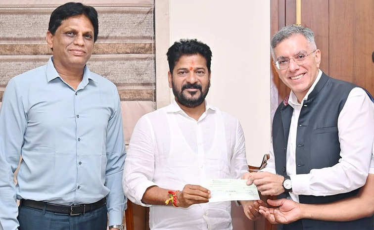 Ravi Raheja: తెలంగాణ సీఎం రిలీఫ్‌ ఫండ్‌కు భారీ విరాళం | Ravi Raheja ...