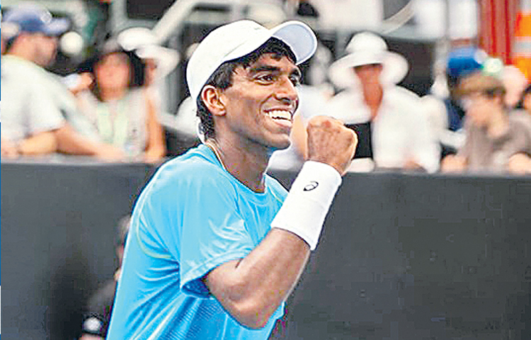 Nesh Reddy ఎదురులేని నిశేష్ | Nisesh Basava Reddy enters Auckland Open semifinals ...