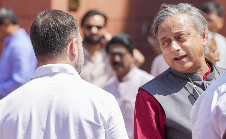 Shashi Tharoor: స్వరం మార్చిన కాంగ్రెస్ ఎంపీ! | Congress Tharoor Rift ...