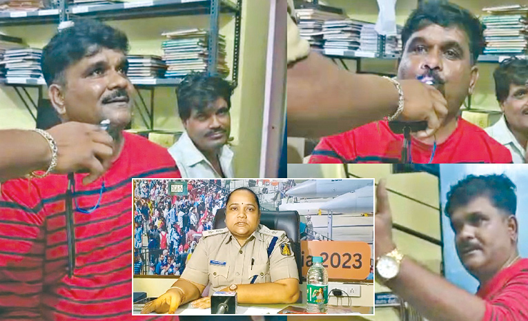 Officer Ruckus మా అక్క ఐపీఎస్ తెలుసా? | Drunk brother of IPS officer creates ruckus ...