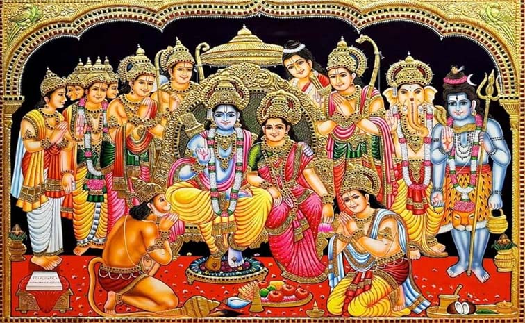 Sri Rama Padham ప్రతి ఇంట్లో తప్పకుండా ఉండవలసిన చిత్రపటం ఏదంటే.. | Significance of Shri ...