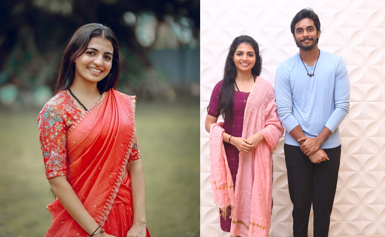 తెలుగు ఫోక్ డ్యాన్సర్కి తమిళంలో హీరోయిన్ ఛాన్స్ | Folk Singer Nagadurga Debuts as Heroine in Tamil Cinema with Dhanush's Nephew | Sakshi