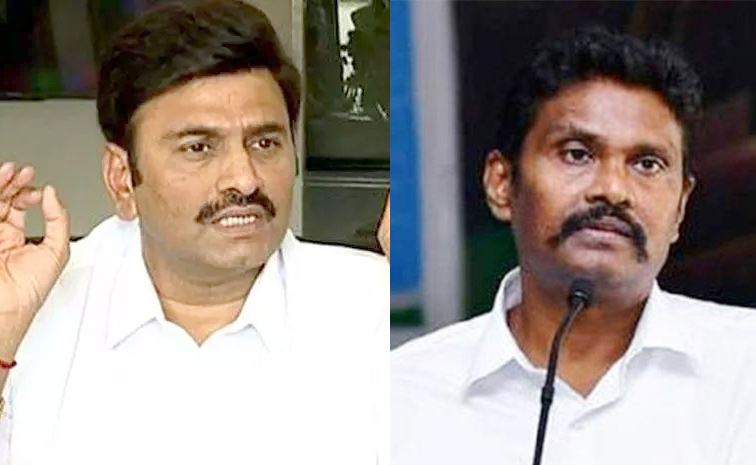 రఘురామను రఫ్ఫాడిస్తున్న ఐపీఎస్ | Raghu Rama Krishnam Raju Vs PV Sunil ...