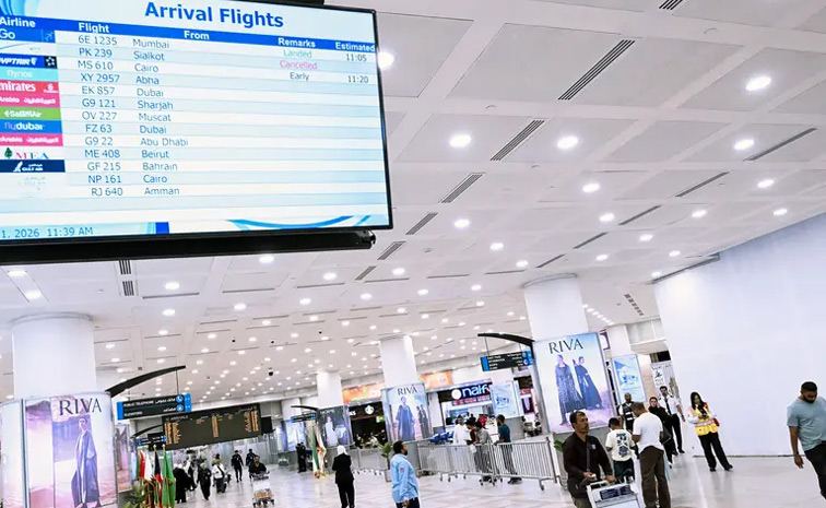 కువైట్ ఎయిర్ పోర్ట్ మూసివేత