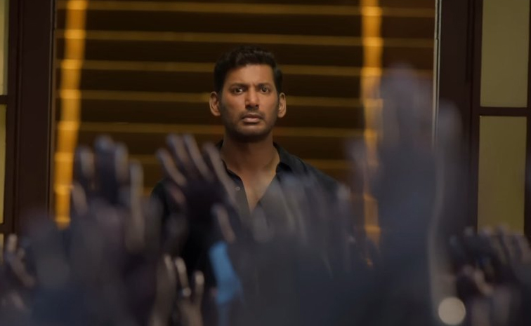 విశాల్ త్రిపాత్రాభినయం.. మకుటం యాక్షన్ టీజర్ రిలీజ్