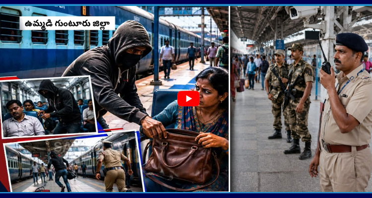 రైల్లో మళ్లీ దోపిడీ చోటుచేసుకుంది