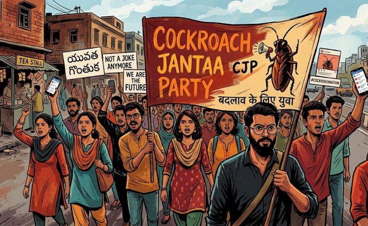 కాక్రోచ్ జనతా పార్టీకి భయపడాలా? జెన్ ఇలా ఉ ందేంటి